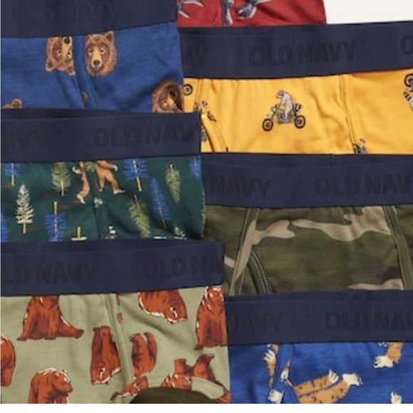 🦕 🐻 🦖 Boys Briefs 7 Pack Wild Animals - Picture 5 of 8